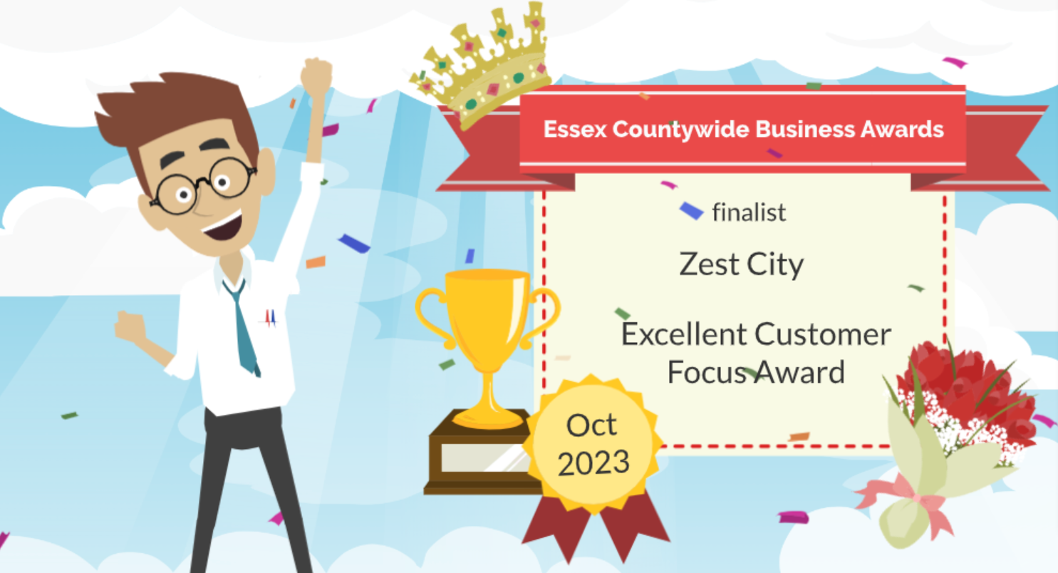 Essex Countywide Business Awards 2023- Zest City