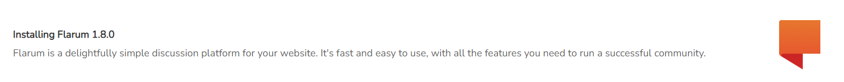 Flarum 1.8.0 Review