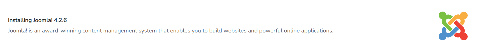 Joomla! 4.2.6 Review