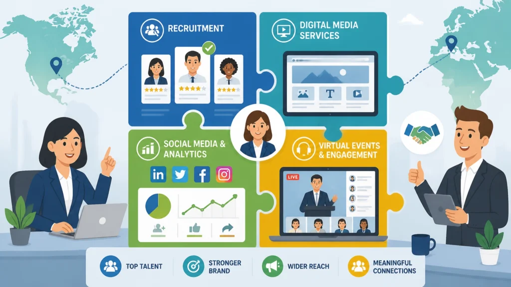 The UK's definitive guide to recruiting virtual event and webinar specialists in 2026. Expert insight from Zest City Ltd on strategy, skills and hiring.