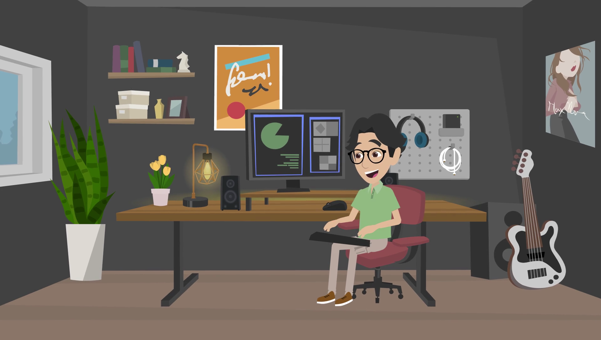 Staying social while working from home