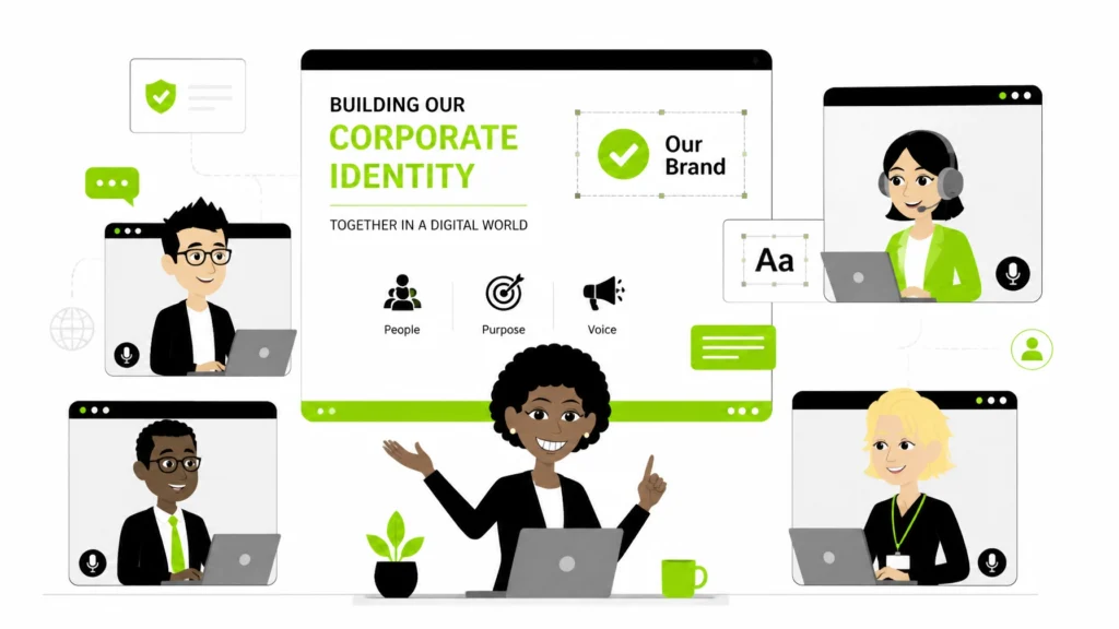 Everything UK businesses need to know about corporate identity and branding — costs, process, rebranding triggers, and how Zest City can help.