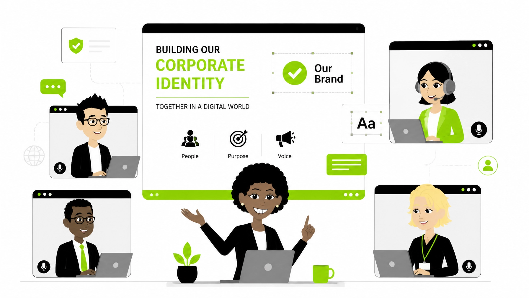 Everything UK businesses need to know about corporate identity and branding — costs, process, rebranding triggers, and how Zest City can help.