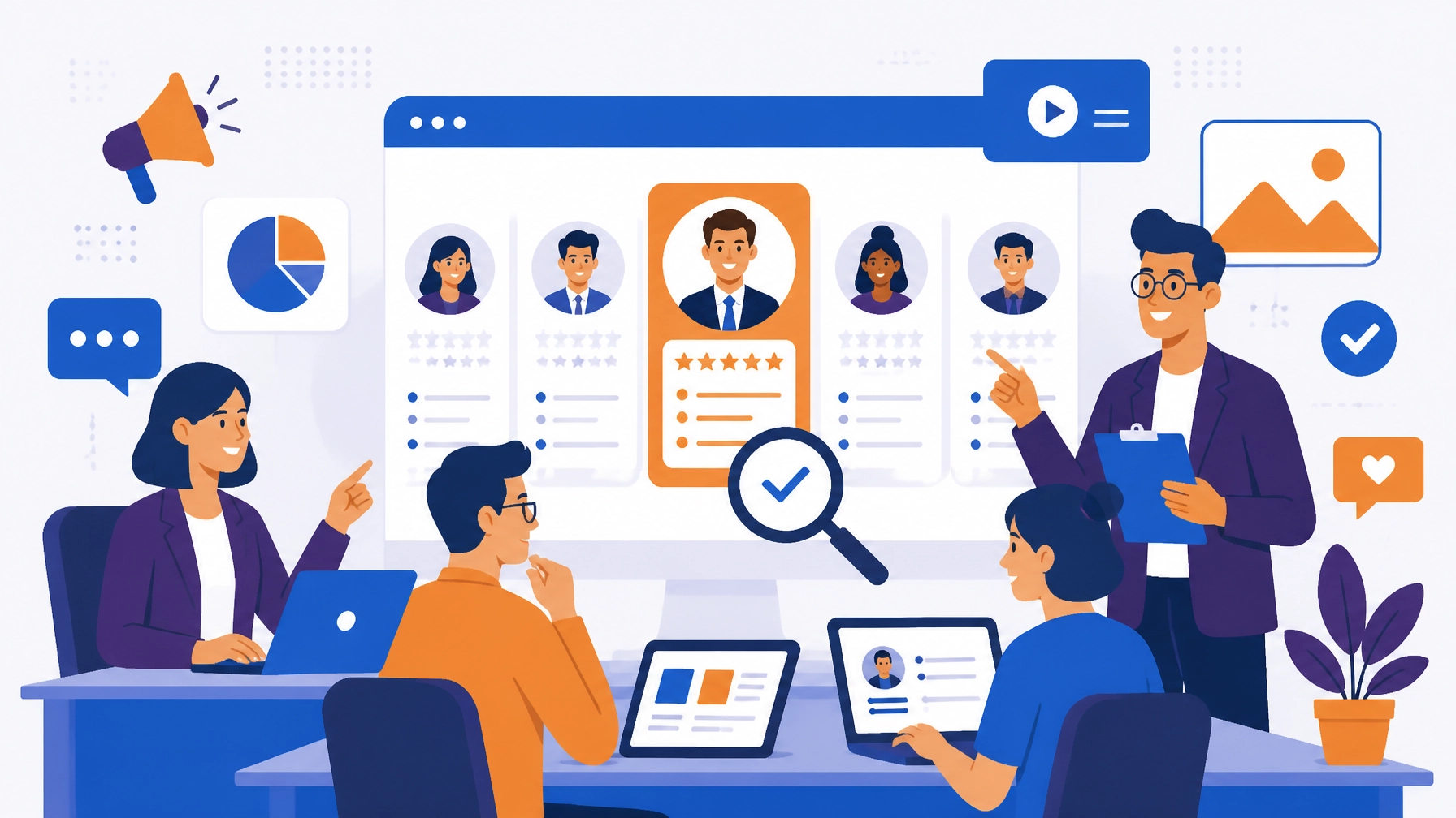 Zest City recruiter identifying top sales talent using a structured digital-first hiring process in 2026