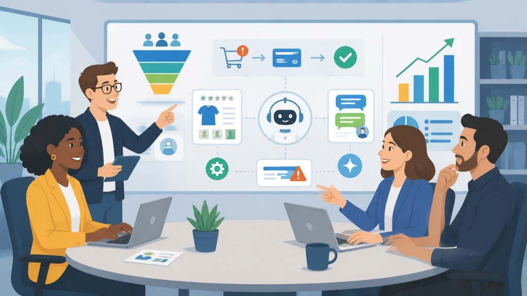 Is your online store losing money? Learn how to plug ecommerce revenue leaks in 2026 with better UX, faster checkout, and practical AI integrations.